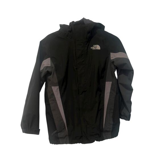 The North Face Boys' HyVent Windbreaker Jacket Long Sleeve Black Size M /10-12 - Picture 5 of 9
